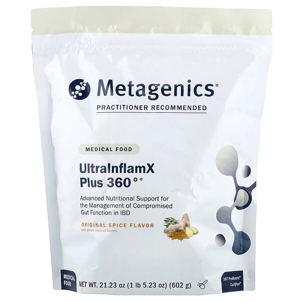 Metagenics UltralnflamX Plus 360°®, Medical Food, Original Spice, 21.23 oz (602 g)