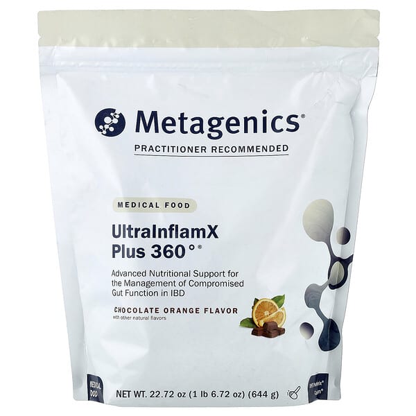 UltralnflamX Plus 360°®, Medical Food, Chocolate Orange, 22.72 oz (644 g)