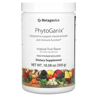 Metagenics, PhytoGanix, тропические фрукты, 300 г (10,58 унции)