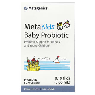 ميتاجينكس‏, MetaKids ، بروبيوتيك للأطفال ، 0.19 أونصة سائلة (5.65 مل)