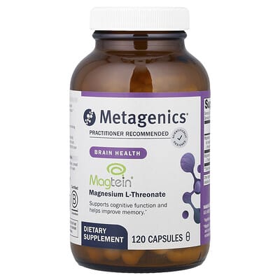 Metagenics, Magtein® Magnesium L-Threonate, 120 Capsules