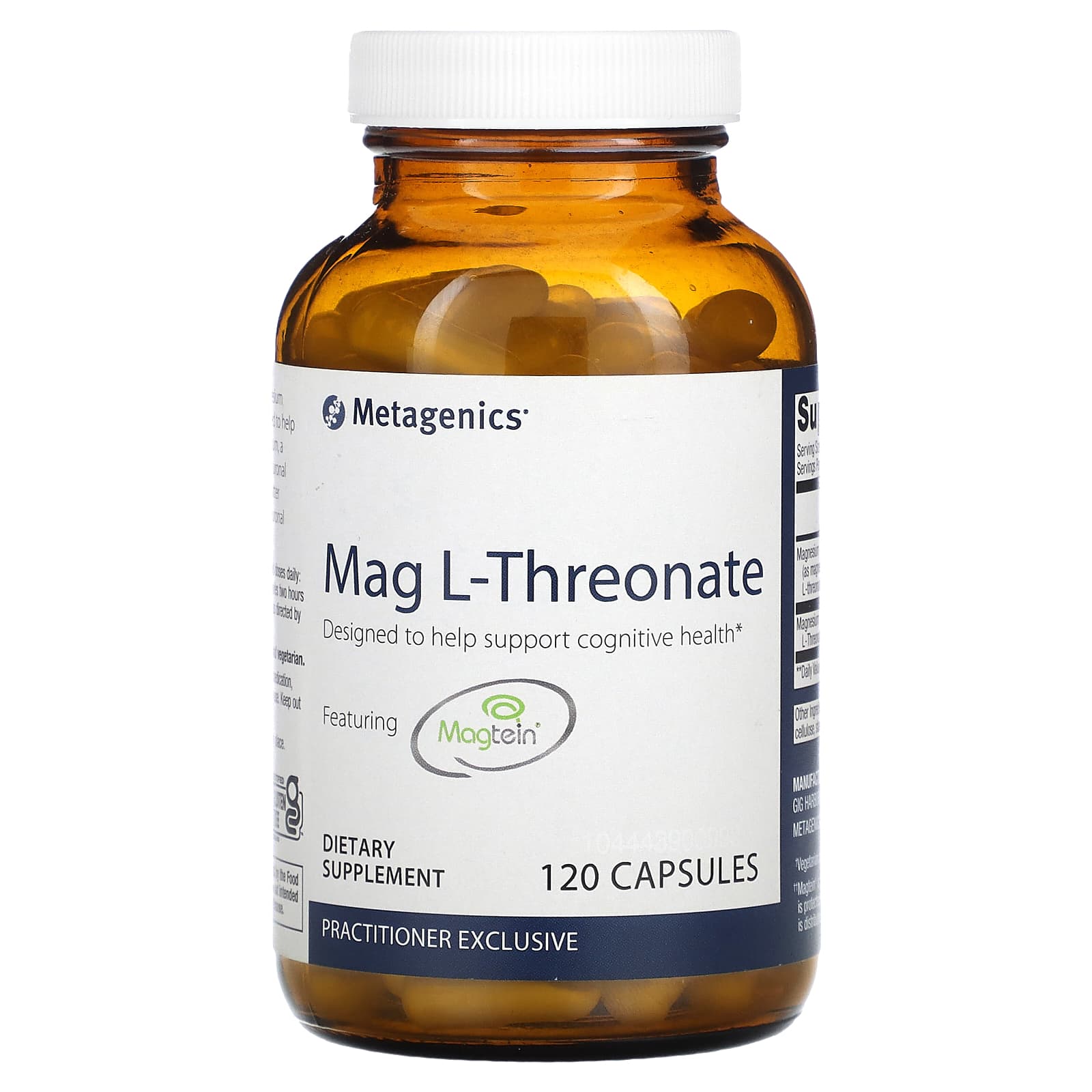 Metagenics, Mag LThreonate , 120 Capsules