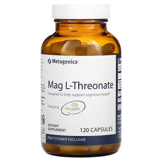 Metagenics, Mag L-treonato`` 120 cápsulas