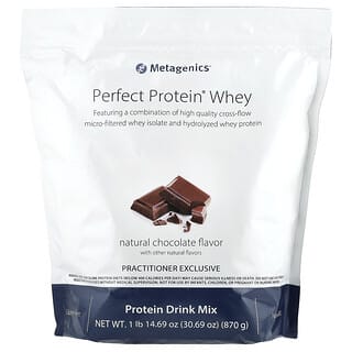 Metagenics, Perfect Protein® 乳清，天然巧克力味，1 磅 14.69 盎司（870 克）