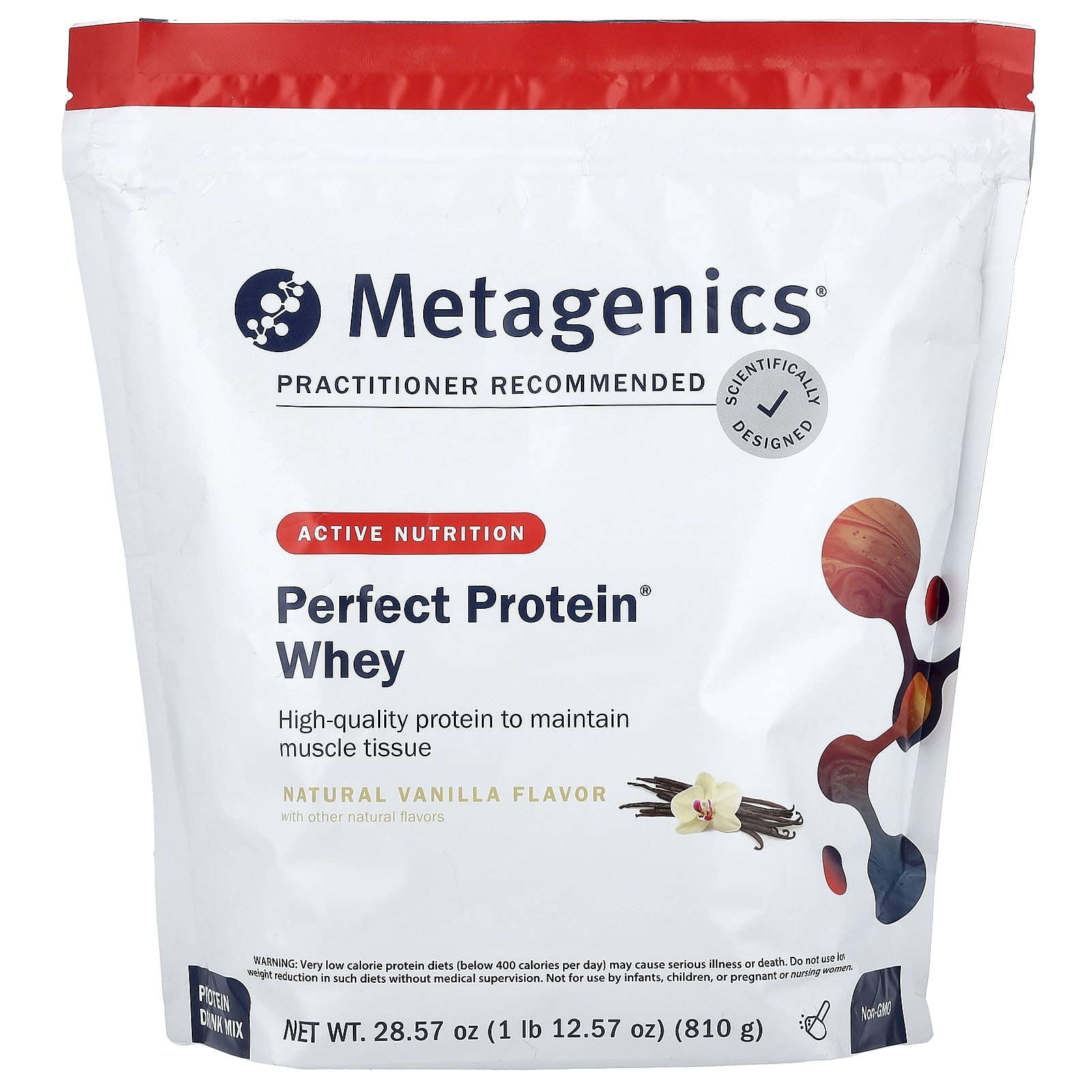 Perfect Protein®（パーフェクトプロテイン）ホエイ、ナチュラルバニラ