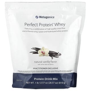 Metagenics, Perfect Protein® 乳清，天然香草味，1 磅 12.57 盎司（810 克）