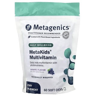 Metagenics, MetaKids, Multi Soft Chew, Juicy Grape, 60 Soft Chews