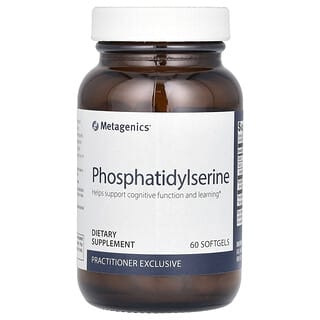 Metagenics, Фосфатидилсерин, 60 мягких таблеток