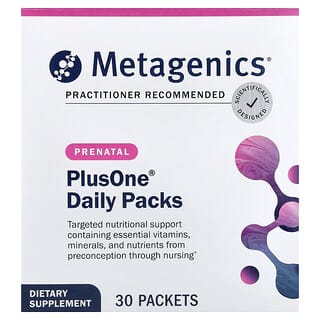 Metagenics, Plus One®, Daily Prenatal Packs, 30 Packets