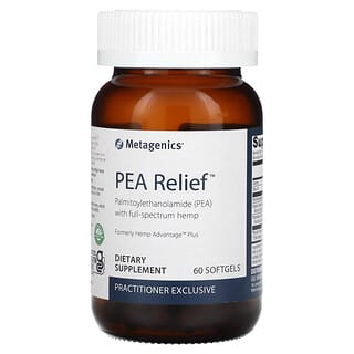 Metagenics, PEA Relief, 60 мягких таблеток
