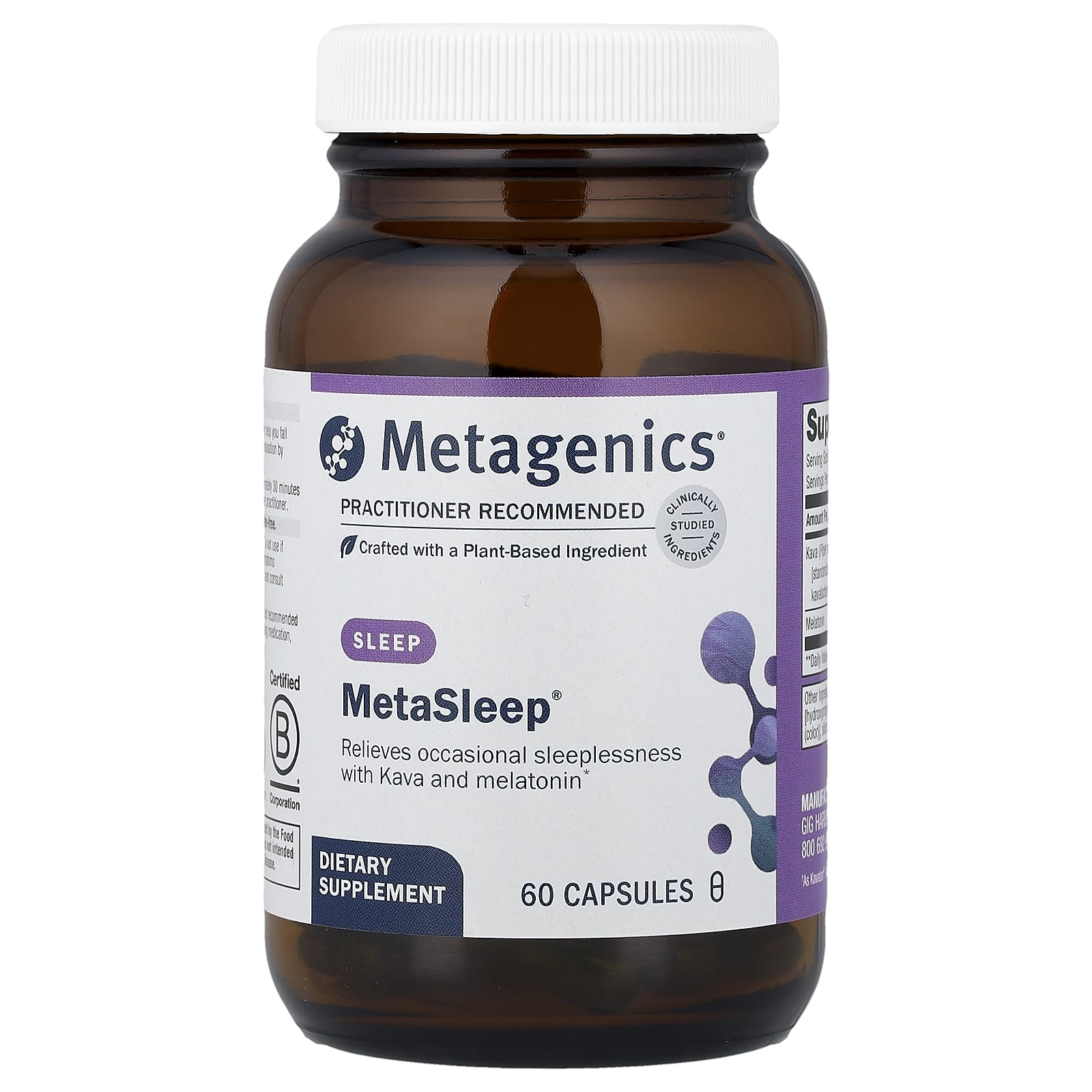 MetaSleep®, 60 Capsules