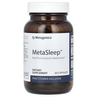 Metagenics, MetaSleep, 60 cápsulas