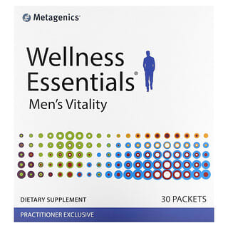 Metagenics, Wellness Essentials, Vitalidad para hombres, 30 sobres