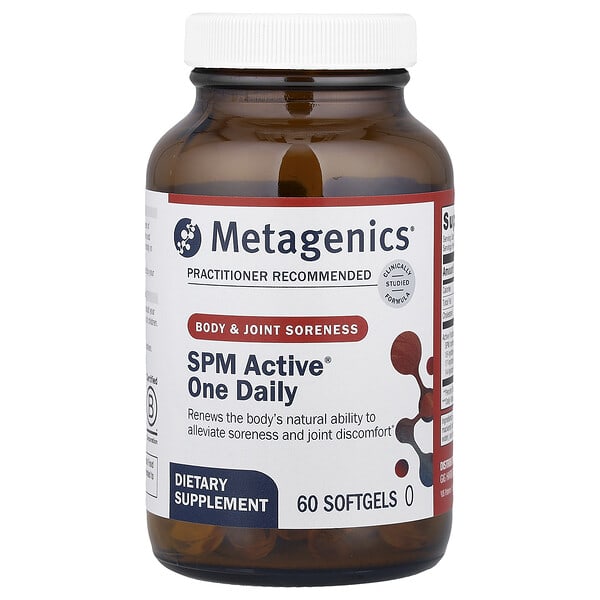 Metagenics, SPM Active® 每日一次配方，60 粒軟膠囊