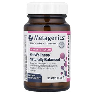 Metagenics, HerWellness™, Naturellement équilibré, 30 capsules
