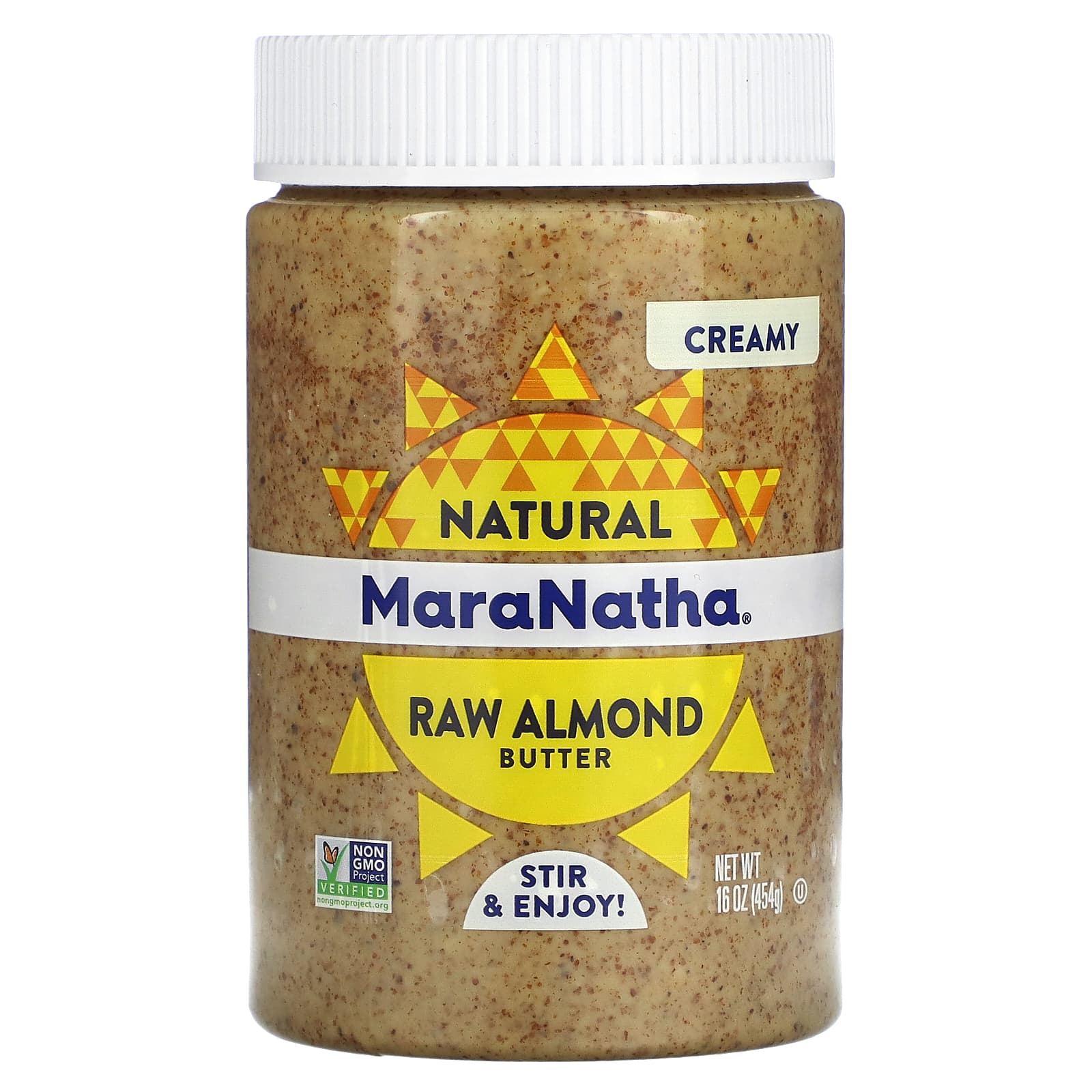 Maranatha Natural Raw Almond Butter Creamy 16 Oz 454 G