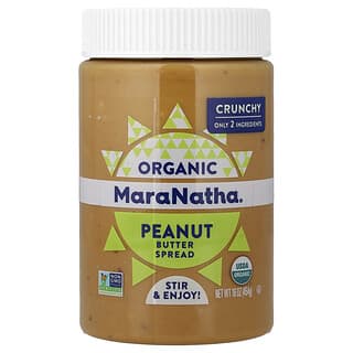 MaraNatha, 有机脆花生酱，16 盎司（454 克）