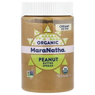 MaraNatha, Organic Peanut Butter Spread, Creamy, 16 oz (454 g)