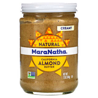 MaraNatha, Natural California Almond Butter, natürliche kalifornische Mandelbutter, cremig, 340 g (12 oz.)