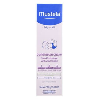 Mustela, Baby, Diaper Rash Cream, Fragrance Free, 3.8 oz (108 g)