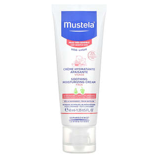 Mustela, Baby, Soothing Moisturizing Face Cream, Fragrance Free, 1.35 fl oz (40 ml)