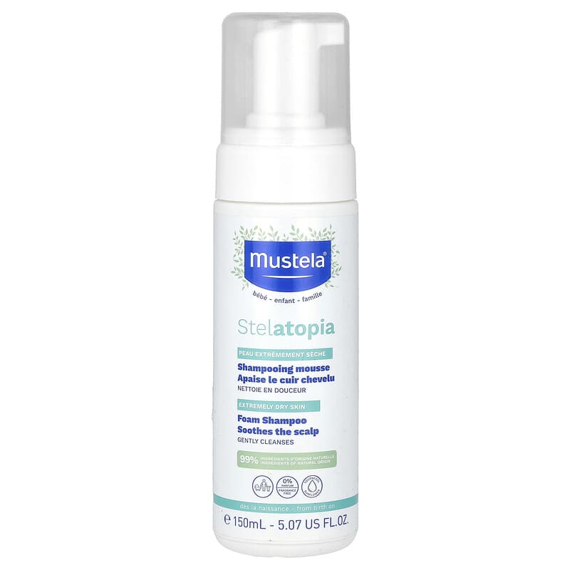 Shampoo store mustela stelatopia