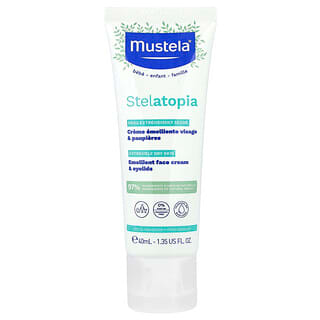 Mustela, 妙思樂，面部和眼瞼潤膚膏，無香，1.35 液量盎司（40 毫升）