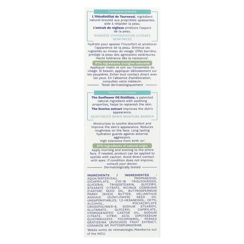 Stelatopia Emollient Face Cream Eyelids, Fragrance Free, fl