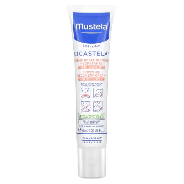 Mustela, Cicastela（シカステラ）保湿リカバリークリーム、40ml（1.35液量オンス）