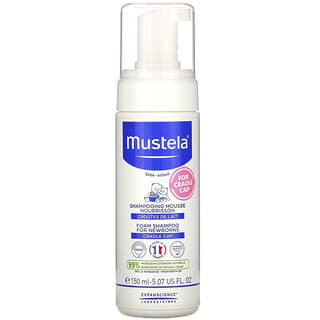 Mustela, Shampoo de Espuma para Recém-nascidos, 150 ml (5,07 fl oz)