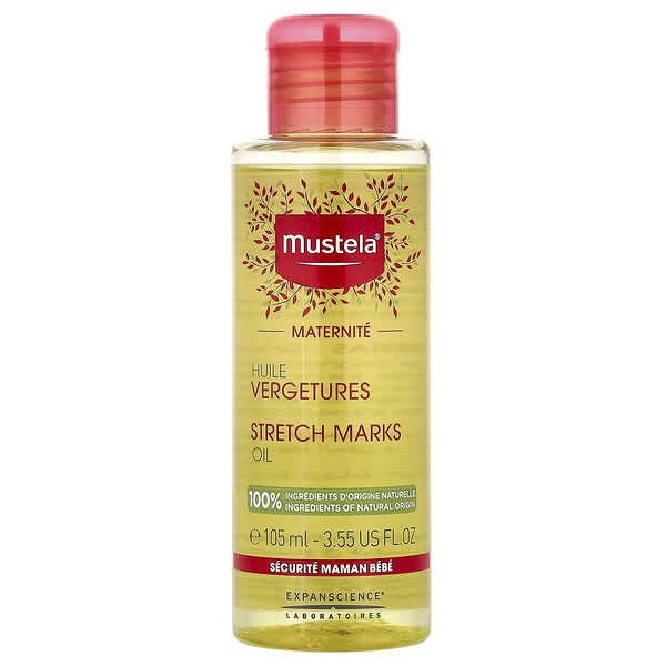 Mustela, Olejek na rozstępy, bezzapachowy, 105 ml