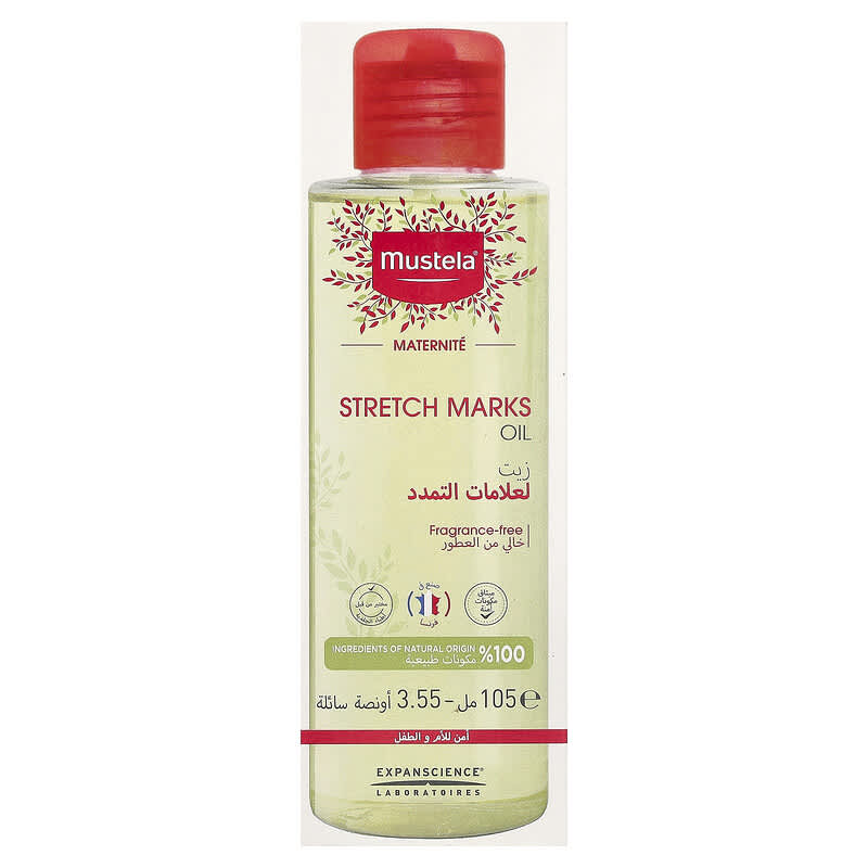 Stretch Marks Oil, Fragrance-Free, fl oz (105 ml)