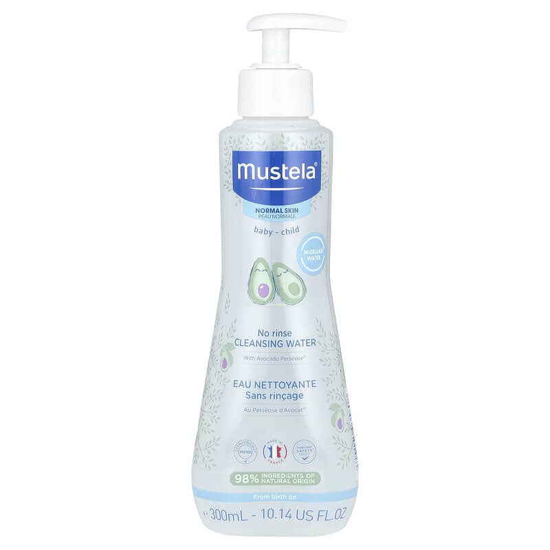 Mustela No-Rinse Cleansing Water 300ml Mustela No-Rinse Cleansing Water 300ml