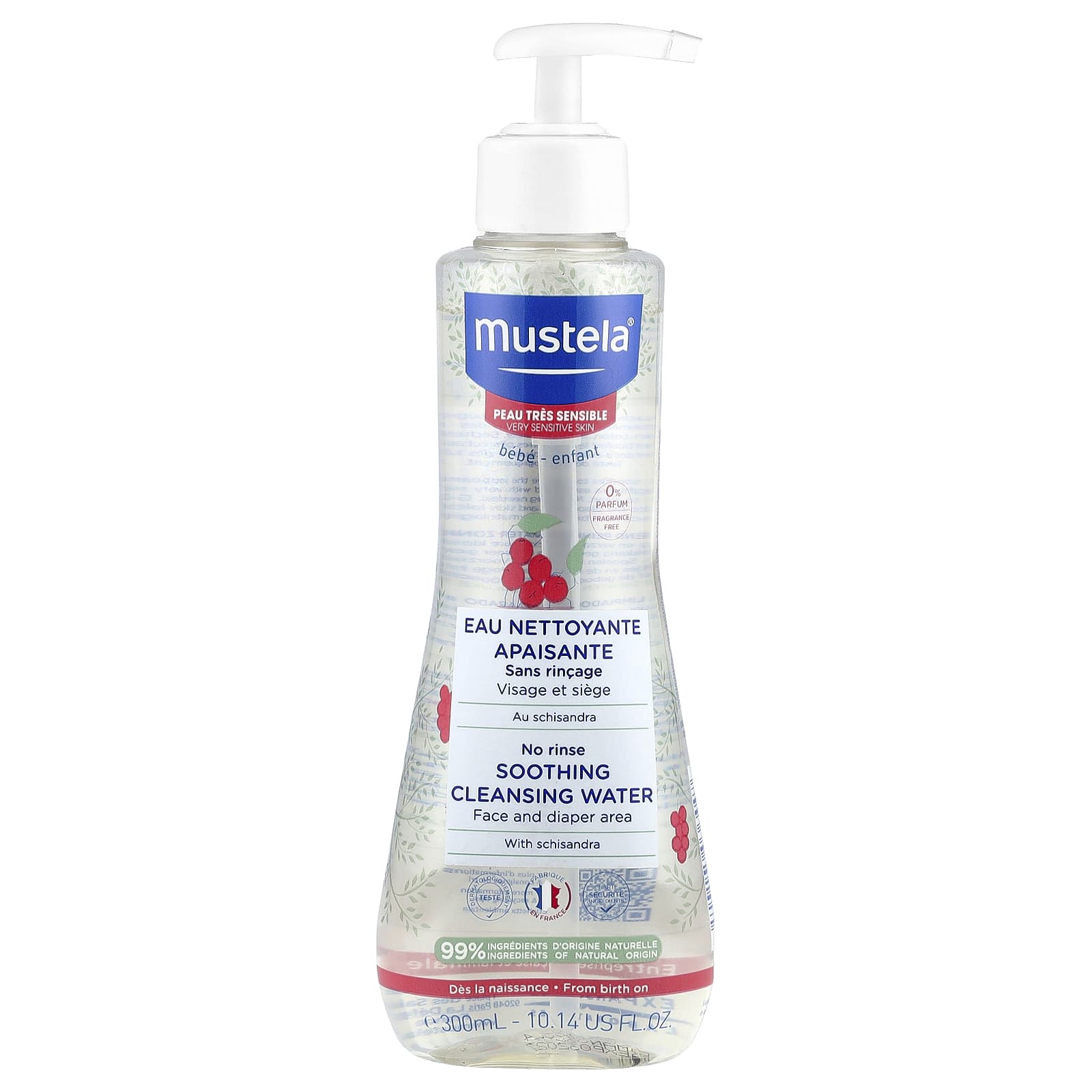 No Rinse Soothing Cleansing Water with Schisandra, Very Sensitive