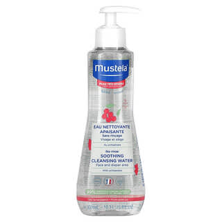 Mustela, No Rinse Soothing Cleansing Water with Schisandra, Very Sensitive Skin, Fragrance Free, 10.14 fl oz (300 ml)
