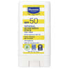 Mustela, סטיק קרם הגנה מינרלי, SPF 50, ‏17 גרם (0.6 אונקיות)