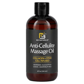 M3 Naturals, Anti-Cellulite Massage Oil, 8 fl oz (240 ml)
