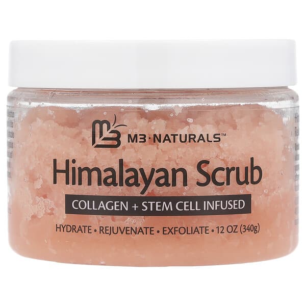 M3 Naturals, Himalayan Scrub, 12 oz (340 g)