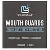 Mouth Guards, 3 Sizes, 4 Guards