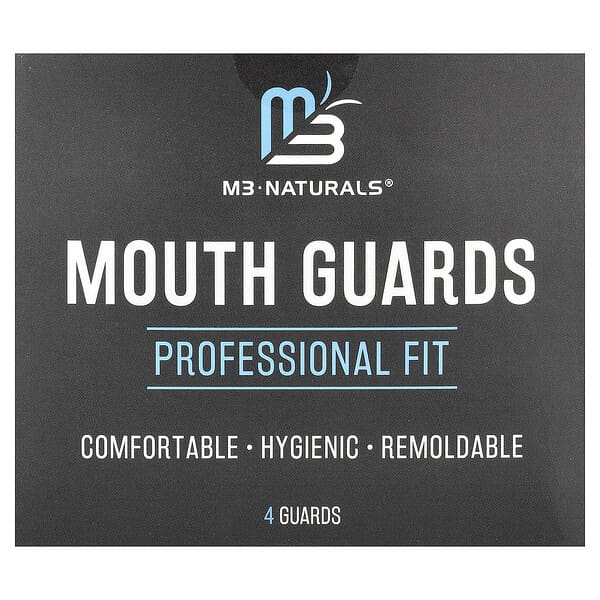 M3, Mouth Guards, 3 Sizes, 4 Guards
