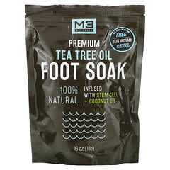 M3 Naturals, Premium Tea Tree Oil Foot Soak, 16 oz (1 lb)