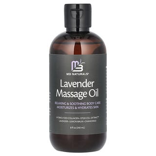 M3 Naturals, Lavender Massage Oil, 8 fl oz (240 ml)