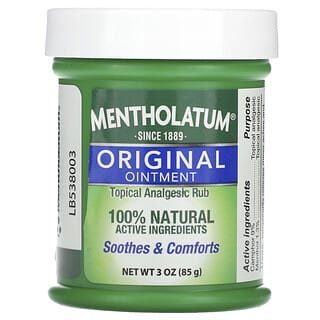 Mentholatum‏, مرهم أصلي ، 3 أونصة (85 جم)