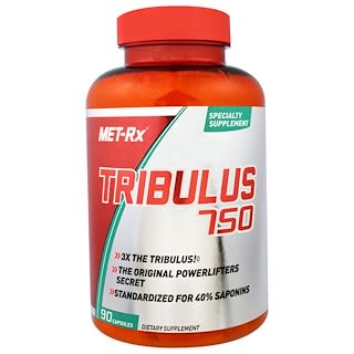 MET-Rx, Tribulus 750, 90 gélules
