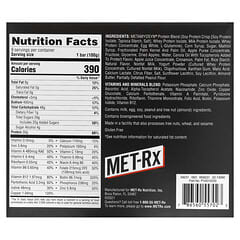 MET-Rx, Big 100, Meal Replacement Bar, Crispy Apple Pie, 9 Bars, 3.52 oz (100 g) Each