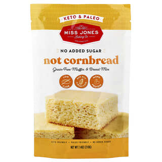 Miss Jones Baking Co, 生酮和原始飲食，非玉米面包和鬆餅混合料，7.4 盎司（210 克）