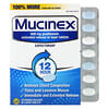 Mucinex ، 40 قرصًا ثنائي الطبقات ممتد المفعول
