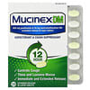 Mucinex DM, מכיל 20 טבליות דו-שכבתיות בשחרור מורחב