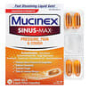 Sinus-Max, Pressure, Pain & Cough, Maximum Strength, For Ages 12+, 16 Liquid Gels