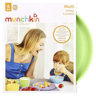 Munchkin, Placas Multi™, 6 meses en adelante, 4 placas